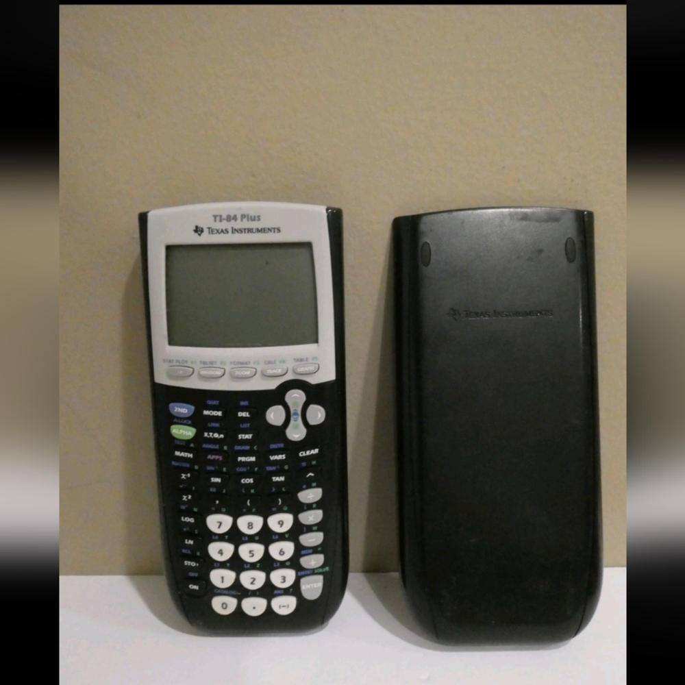 Texas Instruments ti-84 plus graphing calculator Black